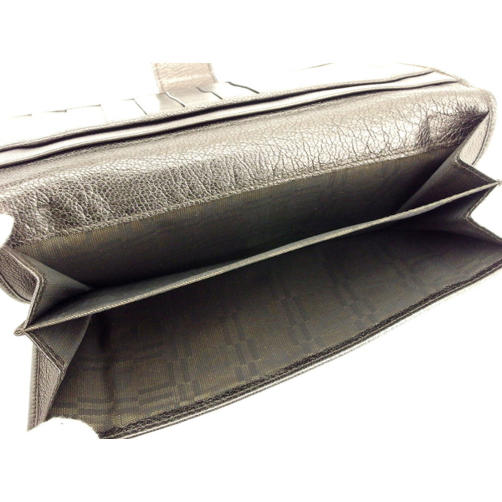 Salvatore Ferragamo long leather Wallet brown Vara Ribbon - Picture 6 of 6